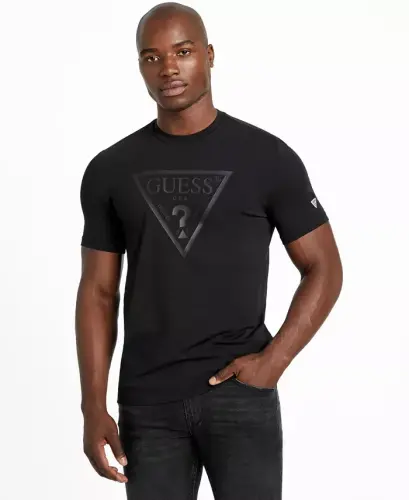 Men’s Eco Tonal Logo T-Shirt - Black 