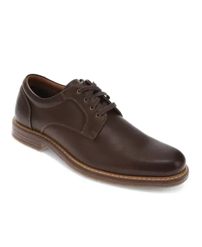 Men's Handel Dress Casual Oxford-Dark Brown - DOCKERS