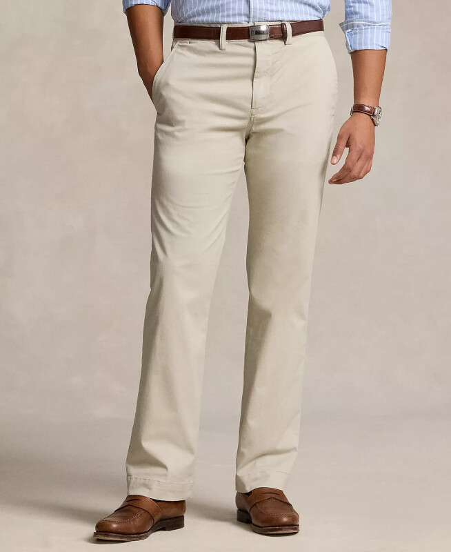 Men's Stretch Classic-Fit Chino Pants-Classic Stone - POLO RALPH LAUREN