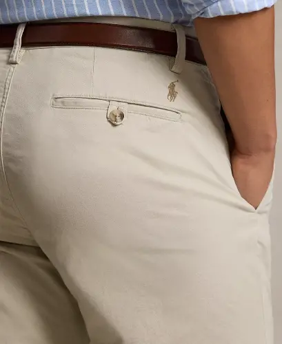 Men's Stretch Classic-Fit Chino Pants - Classic Stone - 3