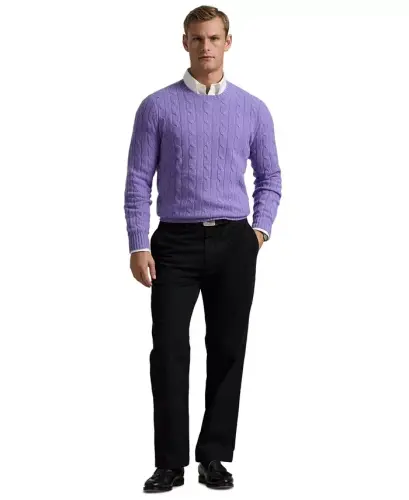 Men's Stretch Classic-Fit Chino Pants - Classic Stone - 20