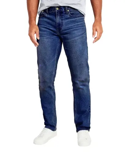 Men's Flex Stretch Slim Straight Jeans 