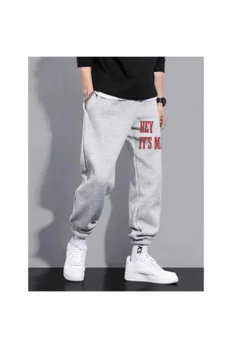 Erkek Eşofman Paça Lastik Rahat Giyim Jogger-gir - 5