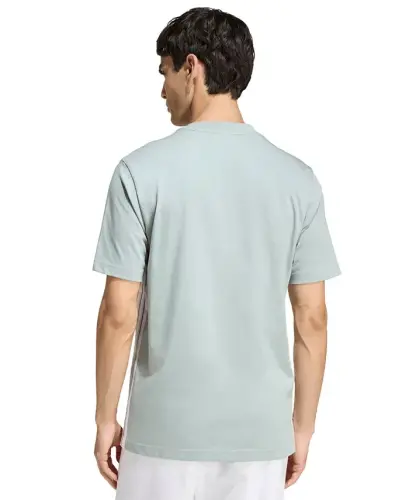 Erkek Essential 3 Çizgili Single Jersey Tişört - Wonder Sage - 3