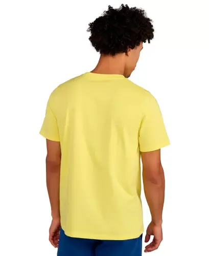 Erkek Essential Küçük Logolu Tişört - Limon Sarısı - 3