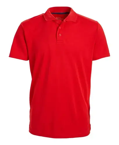 Men's Dry-Fit Moisture-Wicking Polo Shirt - Light Blue - GALAXY BY HARVIC (1)