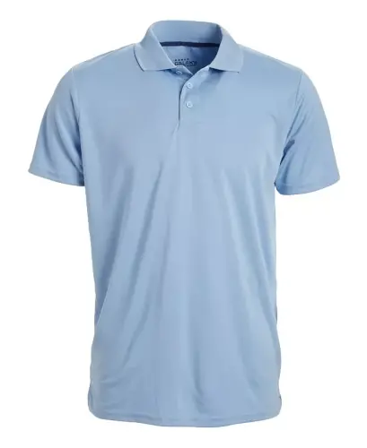 Men's Dry-Fit Moisture-Wicking Polo Shirt - White - GALAXY BY HARVIC (1)