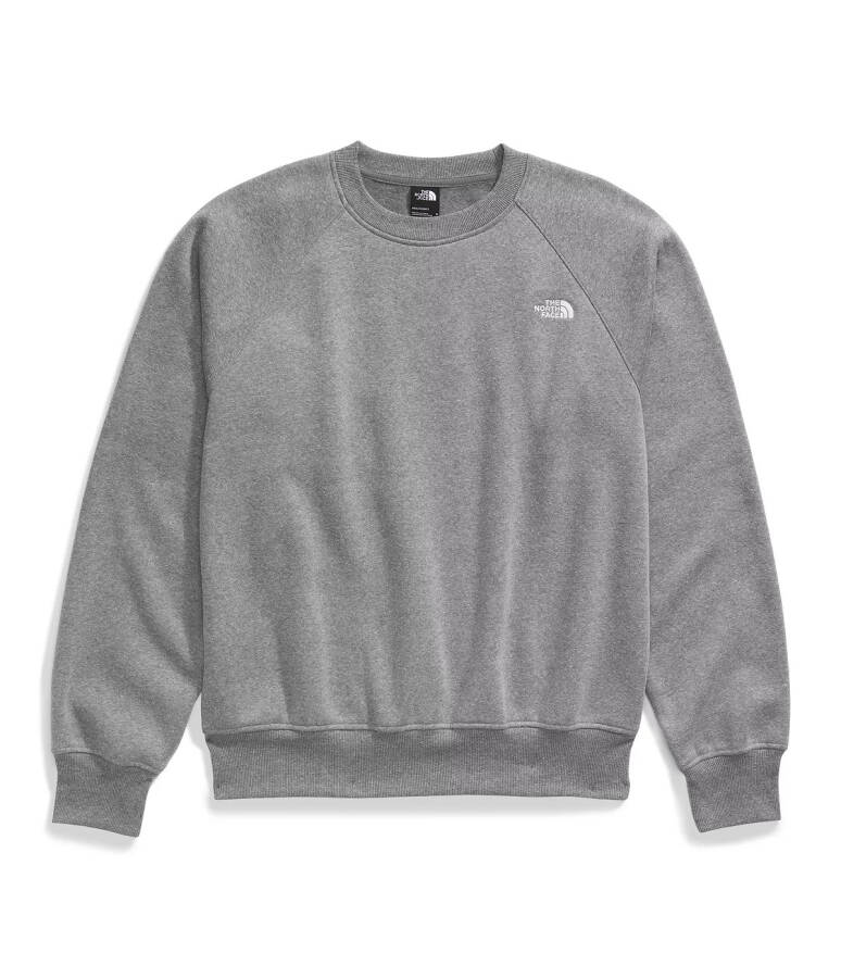 Erkek Evolution Crewneck Sweatshirt TNF Medium Gray Heather - 1