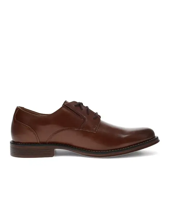 Men's Fairway Oxford Dress Shoes-Mahogany - 2