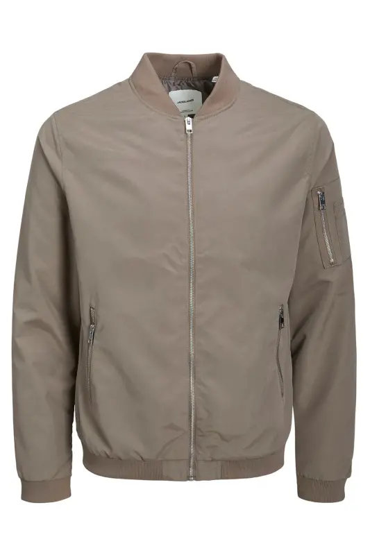 Erkek Fermuarlı Bomber Ceket-Falcon - JACK & JONES