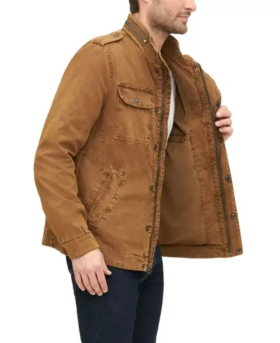 Men's Field Jacket-Worker Brown - LEVI'S (1)