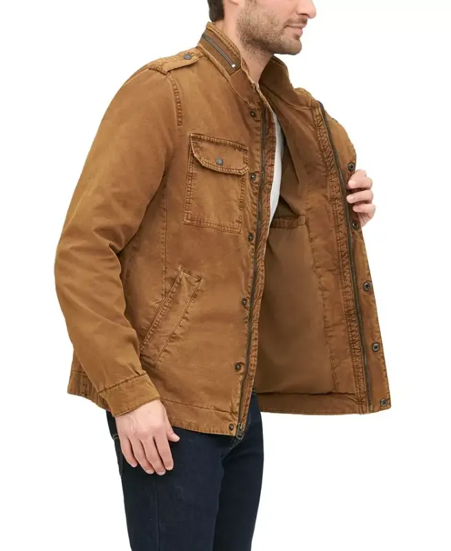 Men's Field Jacket - Worker Brown - 2