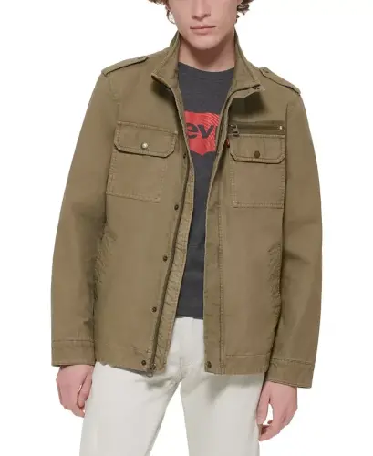 Men's Field Jacket - Light Olive 