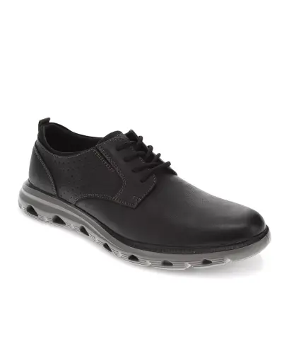 Men's Finley Comfort Oxfords - Black, Gray 