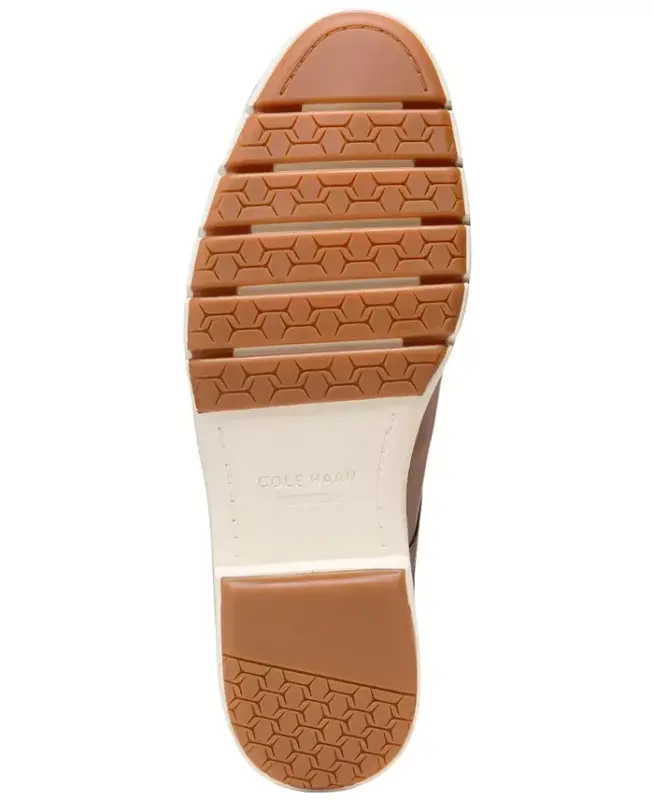 Men's FlexGrand 360 Cap-Toe Oxford Dress Shoe - British Tan-Ivory - 5