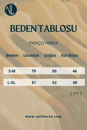 Erkek Füme Kolları Desenli Panço Hırka-Füme - 6