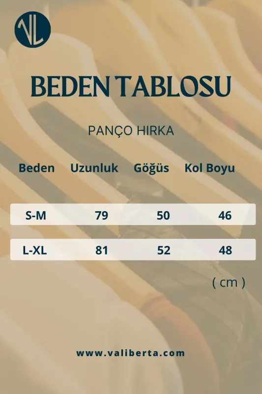 Erkek Füme Kolları Desenli Panço Hırka-Füme - 6