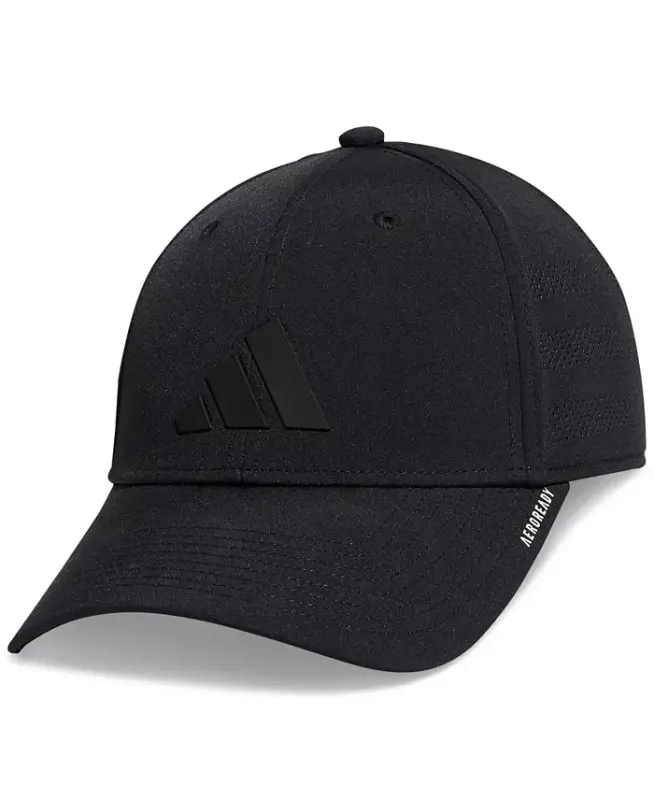 Men's Gameday Stretch Performance Cap-Black - ADIDAS