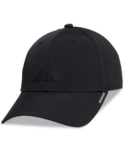 Men's Gameday Stretch Performance Cap-Black 