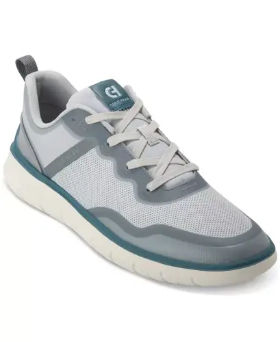 Men's Generation ZERØGRAND Stitchlite ™ Lace-Up Sneakers - Microchip-Sea Stone 