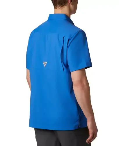 Men's Slack Tide Camp Shirt-Vivid Blue - COLUMBIA (1)