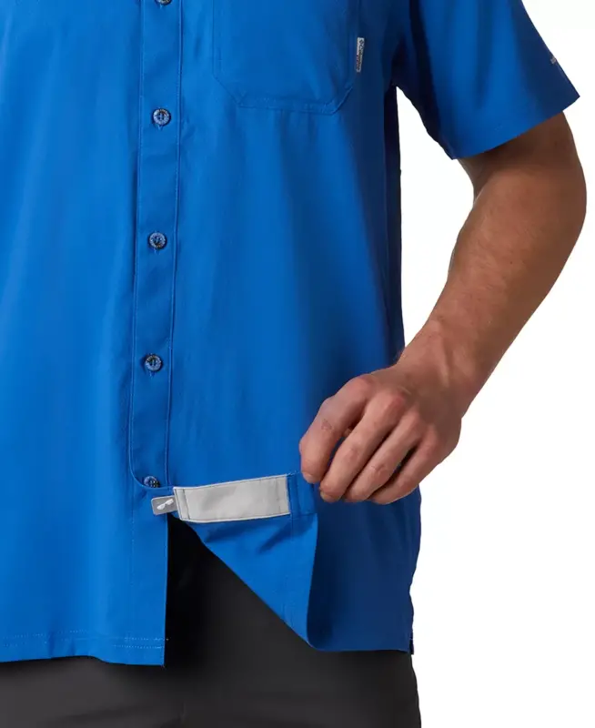 Men's Slack Tide Camp Shirt - Vivid Blue - 4