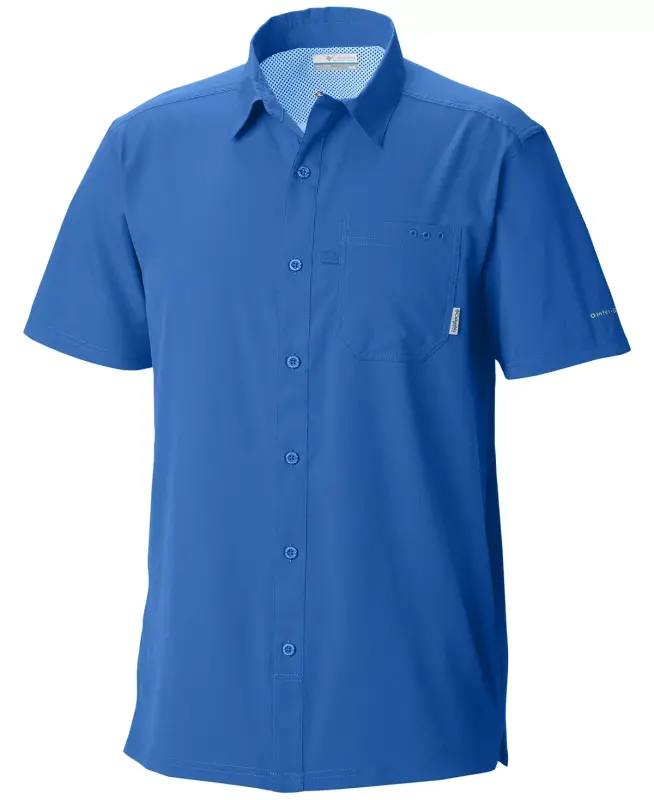 Men's Slack Tide Camp Shirt - Vivid Blue - 5