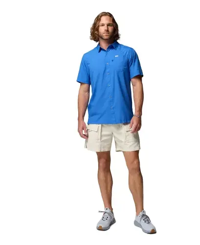 Men's Slack Tide Camp Shirt - Vivid Blue - 2