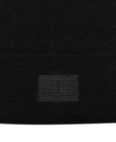 Men's Ghost Logo Embroidered Beanie - Black - 3