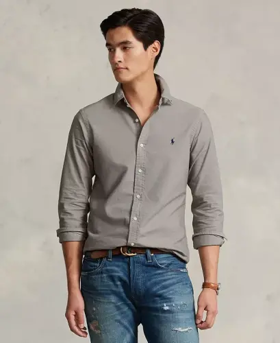 Men's Garment-Dyed Oxford Shirt 