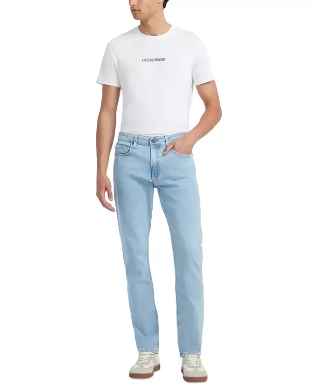 Men's GJ G14 Slim Jeans-GJ Varane Light Wash - 5