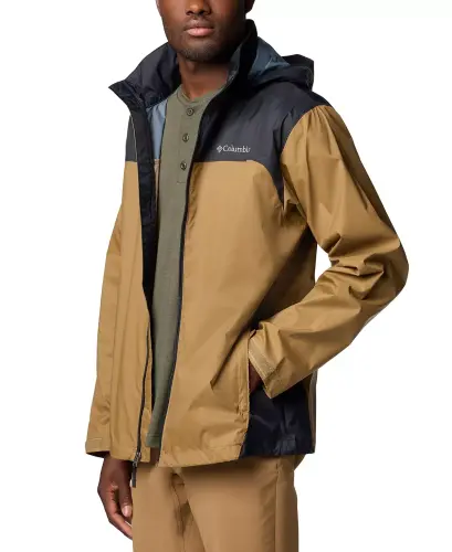 Men's Glennaker Lake II Rain Jacket - Delta, Black - 4