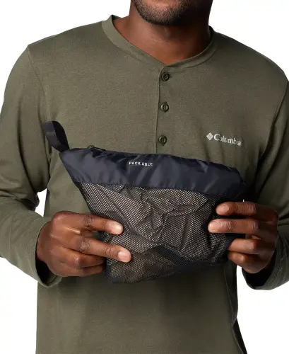 Men's Glennaker Lake II Rain Jacket - Delta, Black - 8