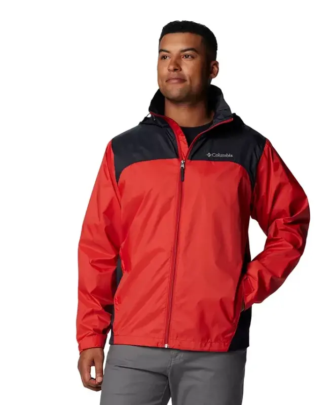 Men's Glennaker Lake II Rain Jacket - Sail Red/Black - 1