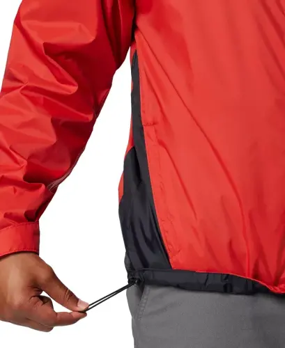 Men's Glennaker Lake II Rain Jacket - Sail Red/Black - 6
