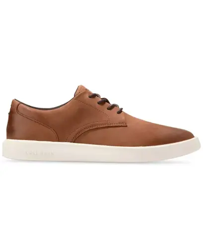 Men's Grand Crosscourt Daily Lace-Up Sneakers - British Tan Nubuck - 2