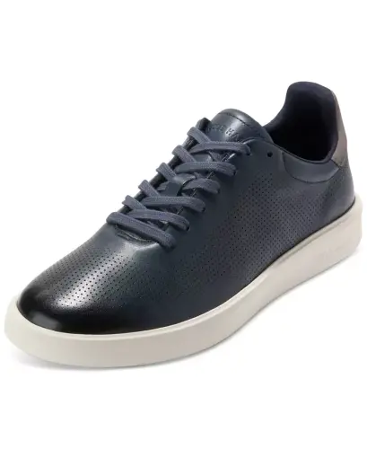 Men's Grand Crosscourt Daily Laser Sneaker - Navy Blazer - 3