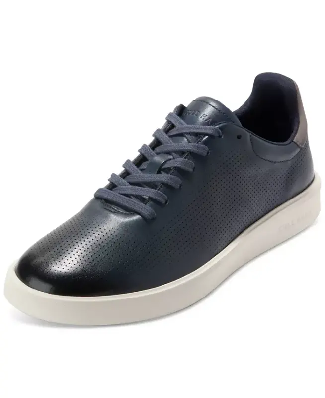 Men's Grand Crosscourt Daily Laser Sneaker - Navy Blazer - 3