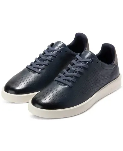 Men's Grand Crosscourt Daily Laser Sneaker - Navy Blazer - 4