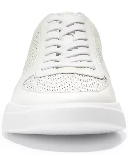 Men's Grand Crosscourt Modern Perf Sneaker - Optic White, Peacoat - 4