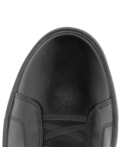 Men's GrandPrø Luxe Slip-On Sneaker-Black-Black - 5