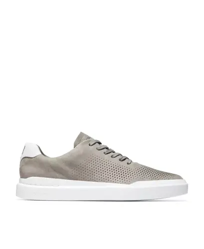 Men's GrandPro Rally Laser Cut Perforated Sneakers - Ironstone - 6