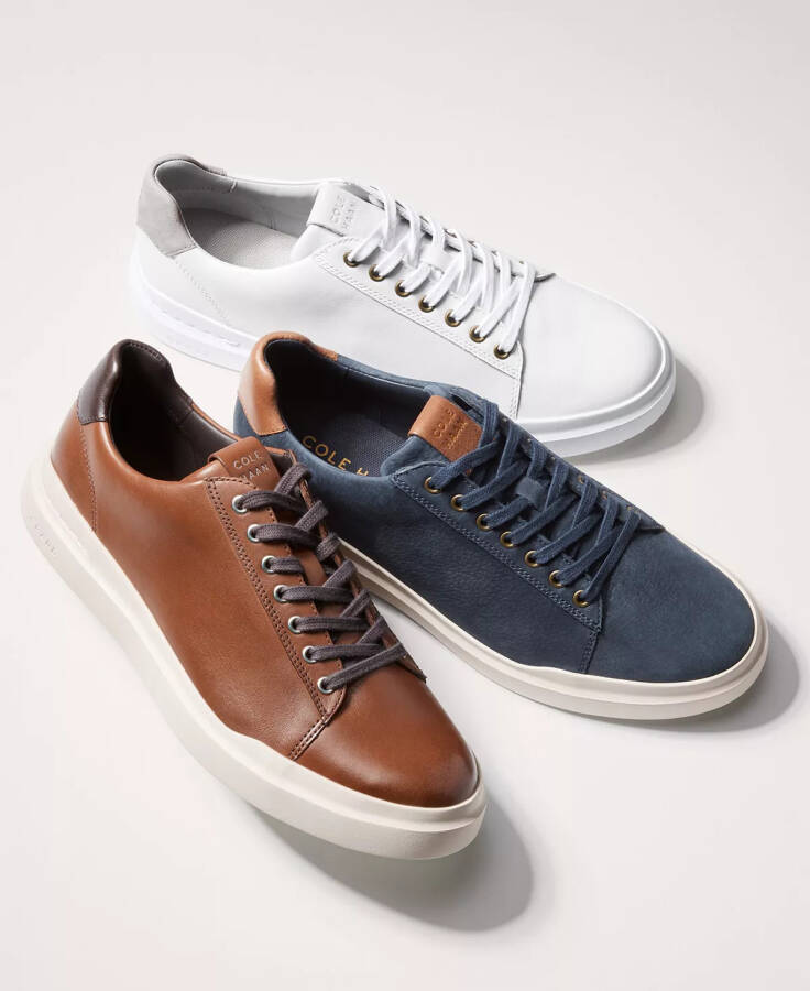 Erkek GrandPrø Rally LTT Sneaker Navy Blazer Nubuk/british Tan/ivory - 9