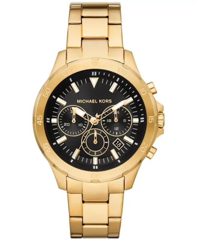 Men's Greyson Chronograph Gold-Tone Stainless Steel Watch 43mm-Gold-Tone - 1