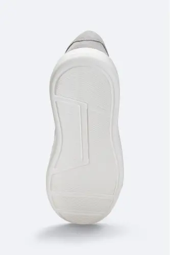 Erkek Gri %100 Süet Esnek Taban Hafif Casual Ayakkabı B008002-Gri - 3