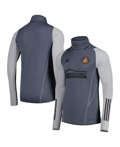 Men's Gray Atlanta United FC Warm Raglan COLD.RDY Top - Gray - 1