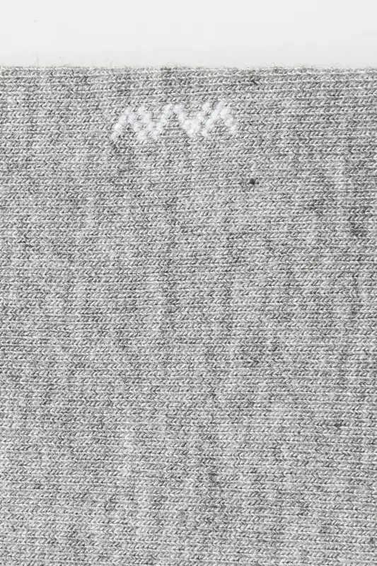 Erkek Gri Pamuklu Patik Çorap B008556-Gri - 3