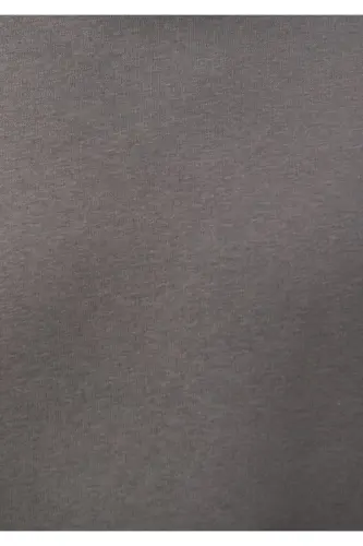 Erkek Gri M0610937-70096 Kapüşonlu Sweatshirt-Gri - 6
