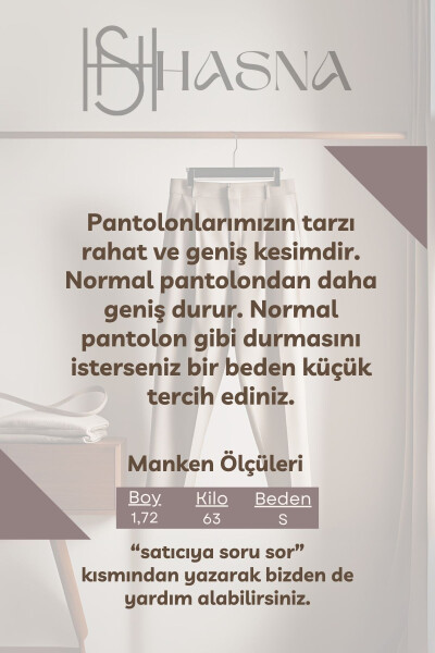 Erkek Gri Rahat Kesim Beli Lastikli Esnek Hac Ve Umre Şalvar Pantolon - 3