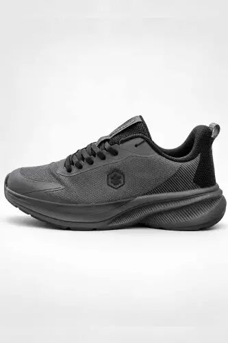 Erkek Gri Spor Ayakkabı TROXA 2,0 Memory Foam İç Taban Nefes Alabilen File Esnek Hafif Günlük Sneaker - Gri/MG - Lumberjack (1)